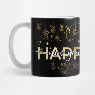 Fireworks Happy Chinese New Year - Year of the Rabbit 2023 Mug